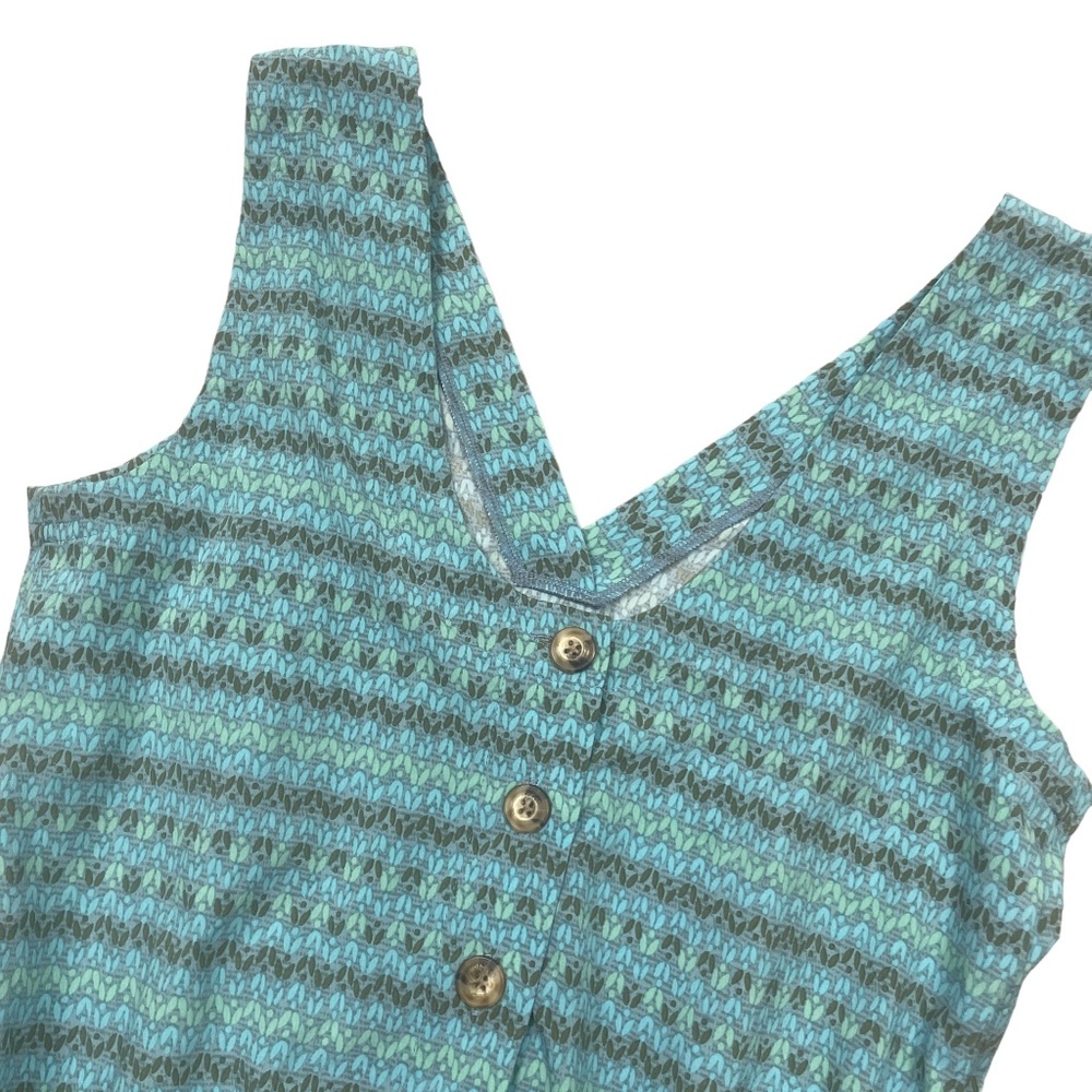 Toad & Co. XS NEW w/ Tags Sleeveless Smu Crusher Liv Short Romper Retro Print